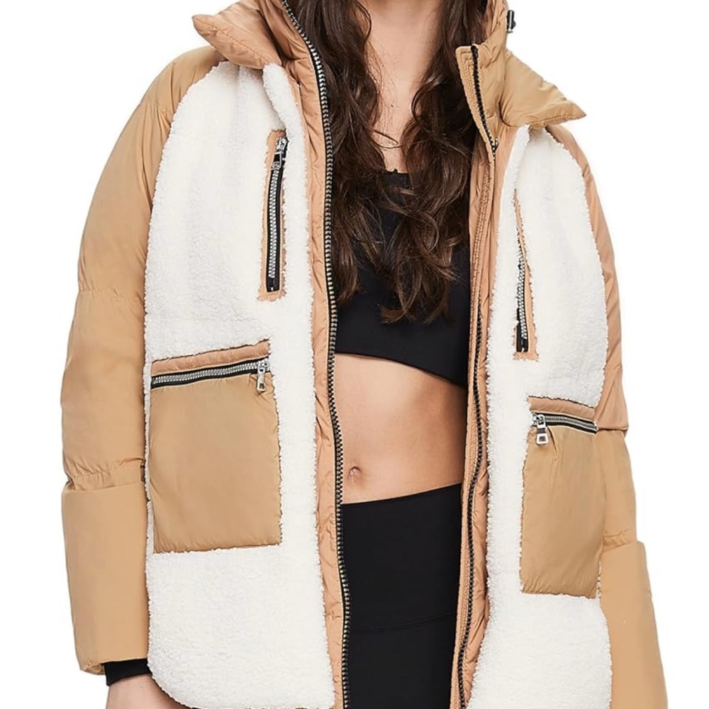 Hooded puffer